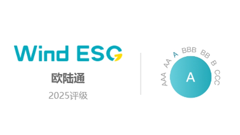 美彩国际通Wind ESG评级提升至“A”级，可持续发展能力获权威认证